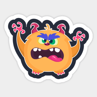 lil monster Sticker